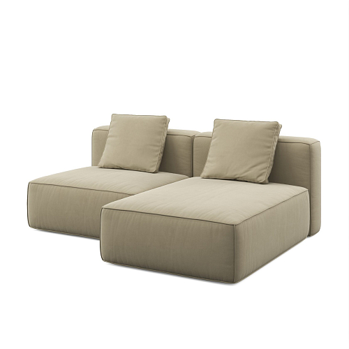 ТОРОНТО без подлокотников с оттоманкой