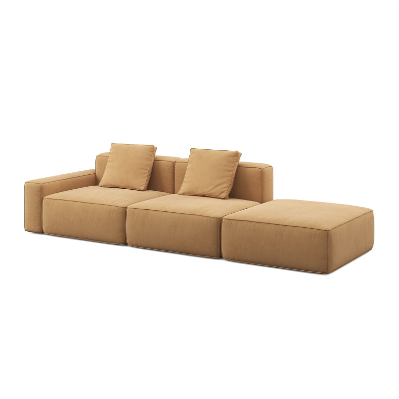 картинка ТОРОНТО 3-местный + пуф MEBELFORM