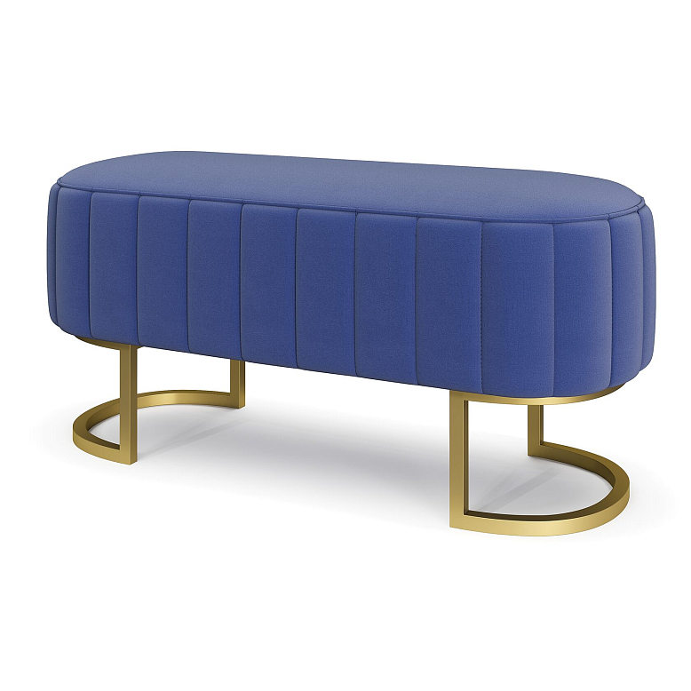 картинка ЕВА 100 см матовое золото опора MEBELFORM